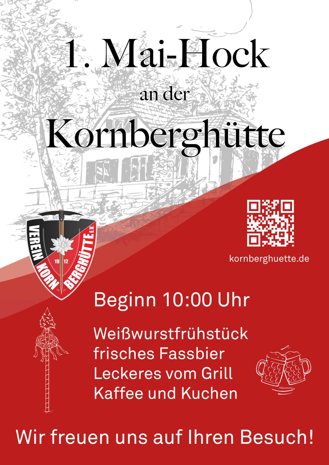 1. Mai Hock 2024 Kornberghütte